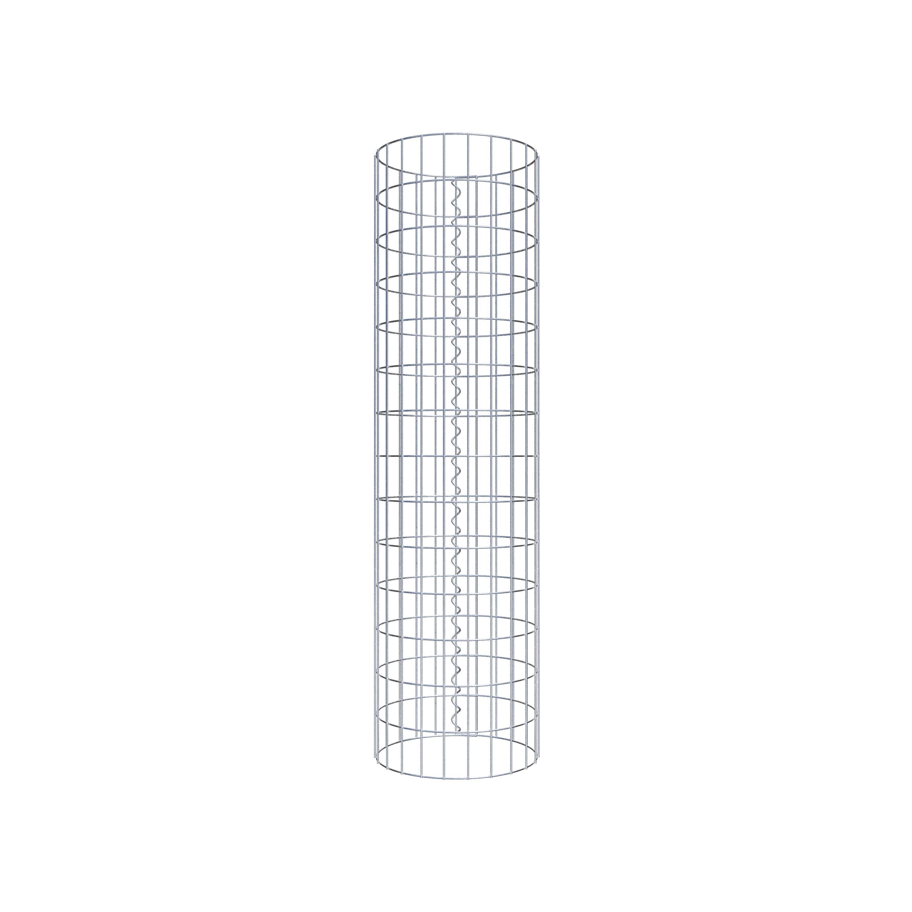 Colonne gabion diamètre 37 cm, MW 5 x 10 cm ronde