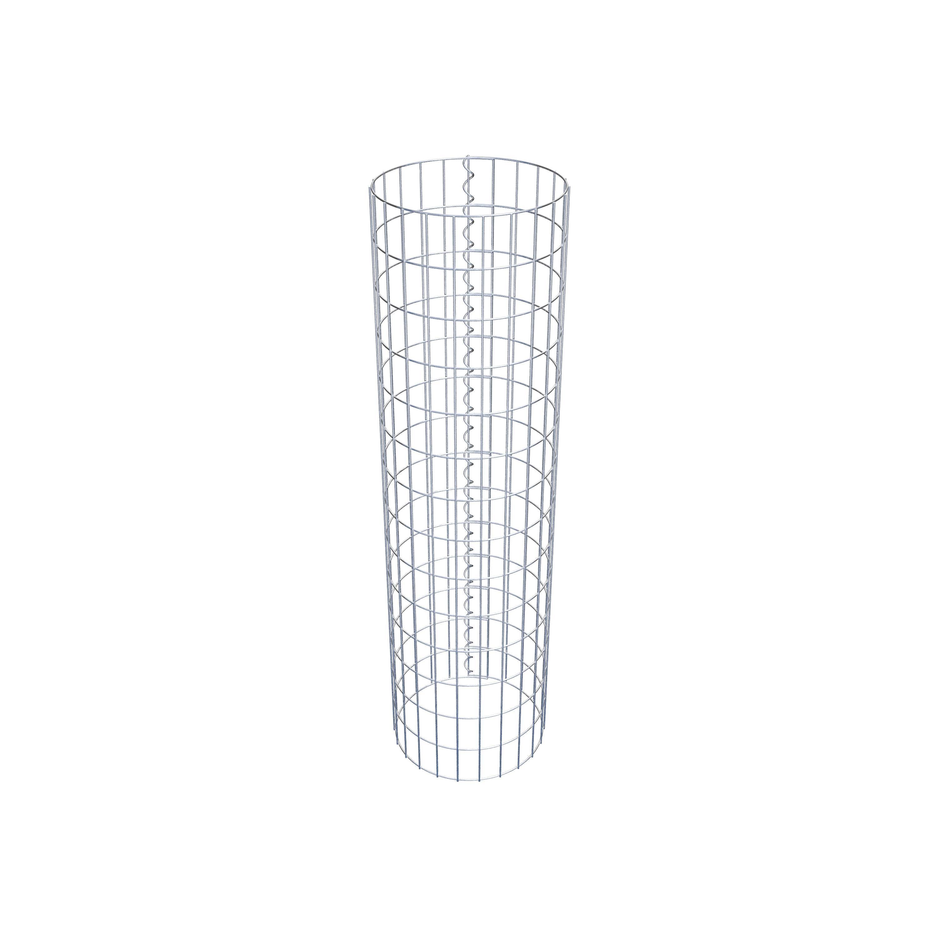 Colonne gabion diamètre 37 cm, MW 5 x 10 cm ronde