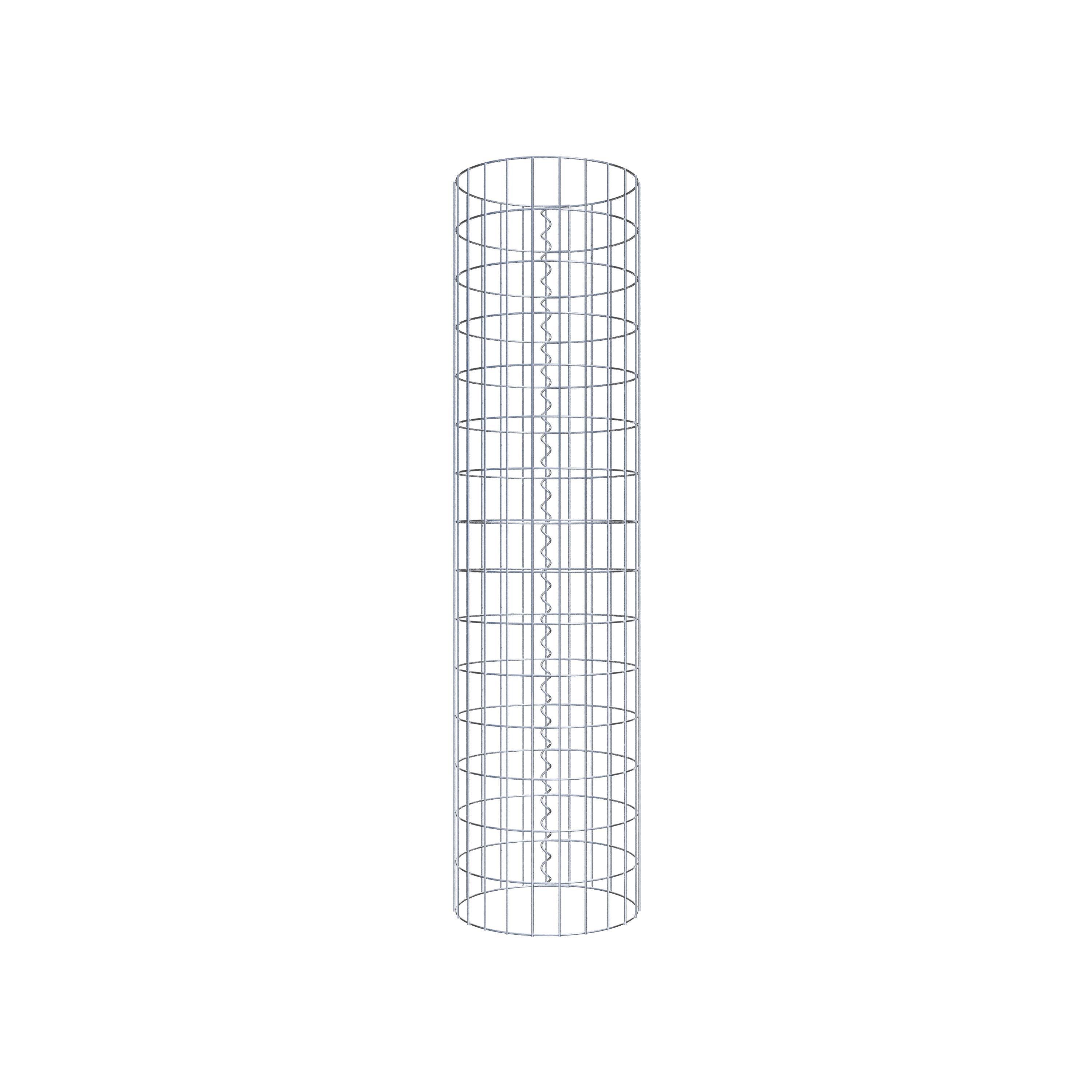 Colonne gabion diamètre 37 cm, MW 5 x 10 cm ronde