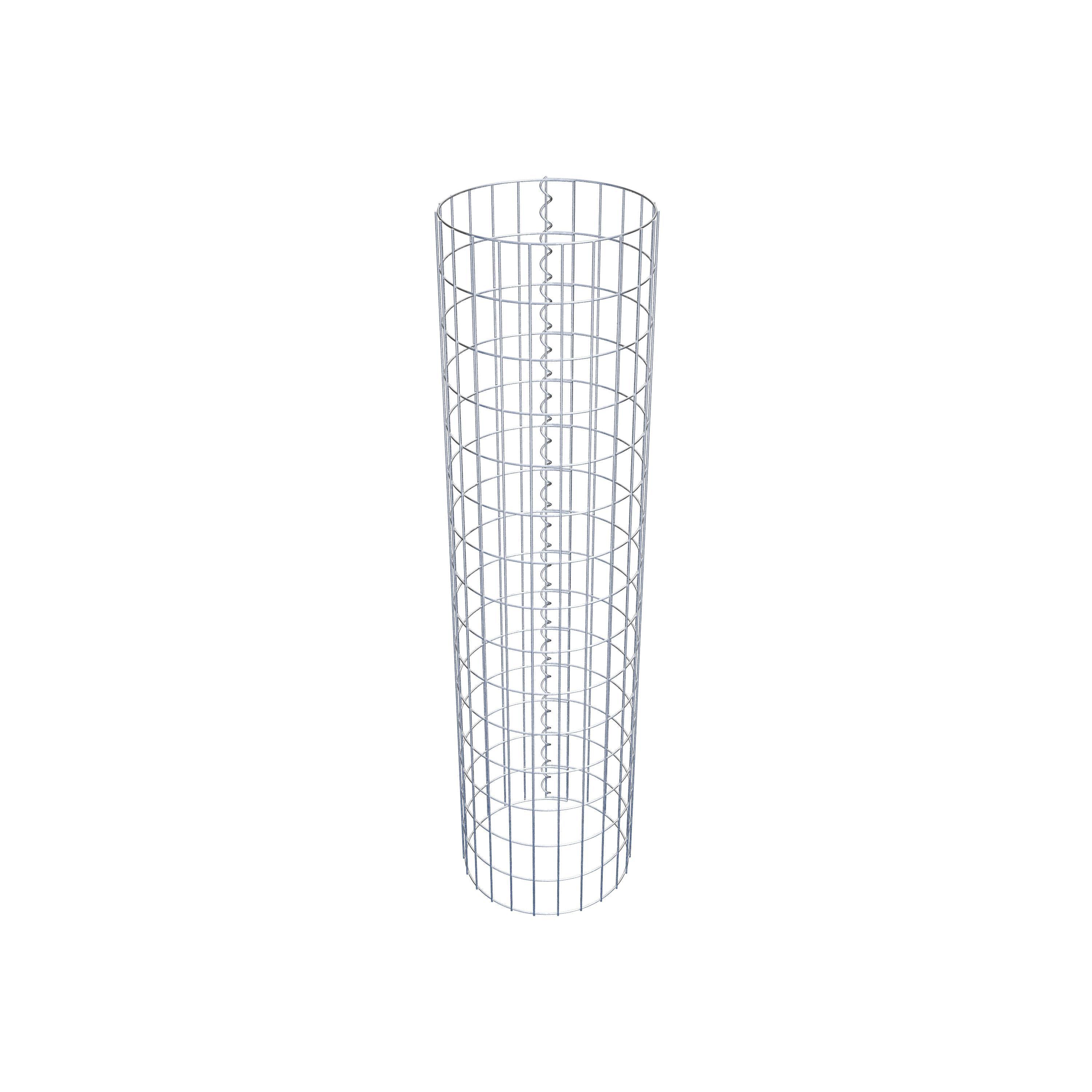 Colonne gabion diamètre 37 cm, MW 5 x 10 cm ronde