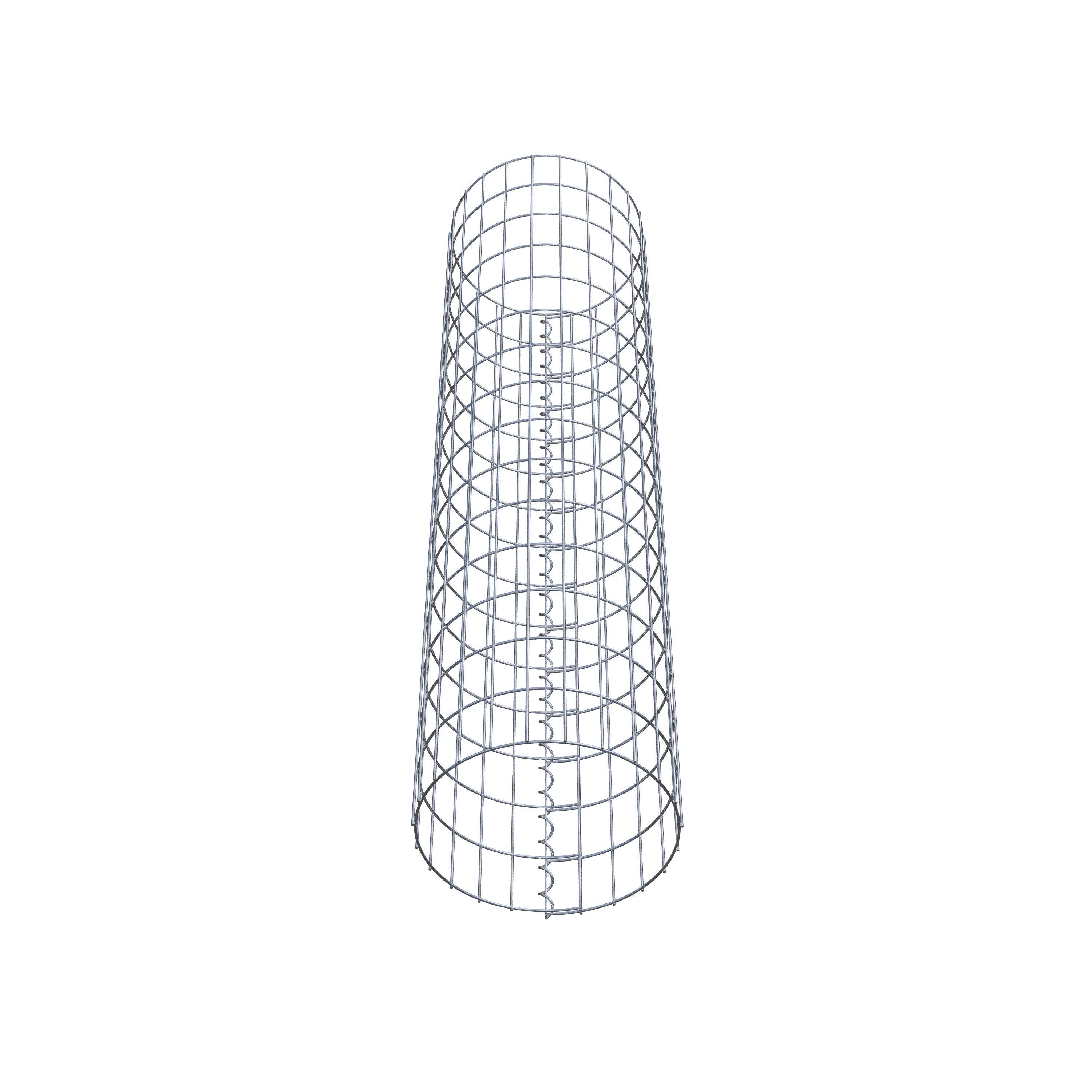 Colonne gabion diamètre 37 cm, MW 5 x 10 cm ronde