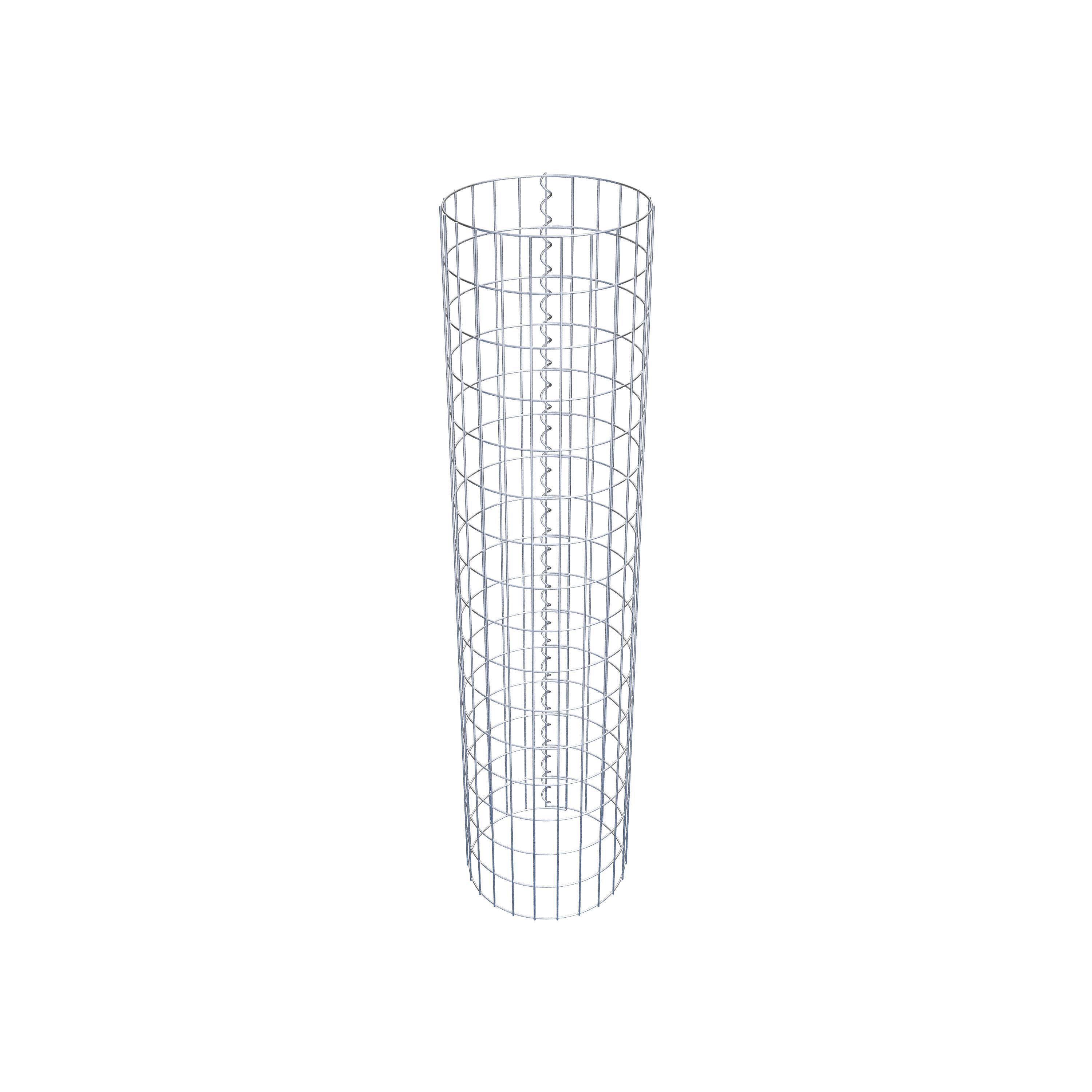 Colonne gabion diamètre 37 cm, MW 5 x 10 cm ronde