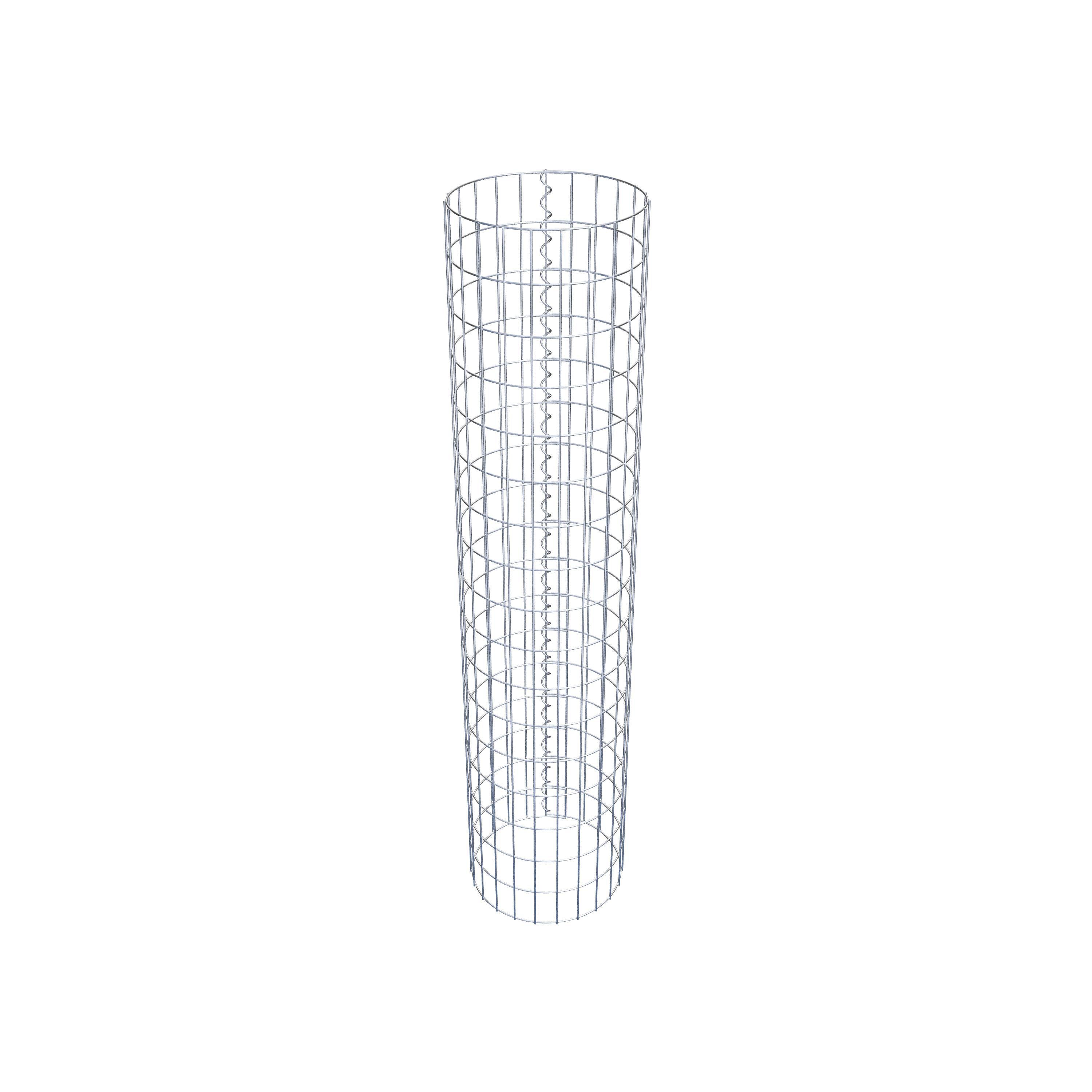 Colonne gabion diamètre 37 cm, MW 5 x 10 cm ronde