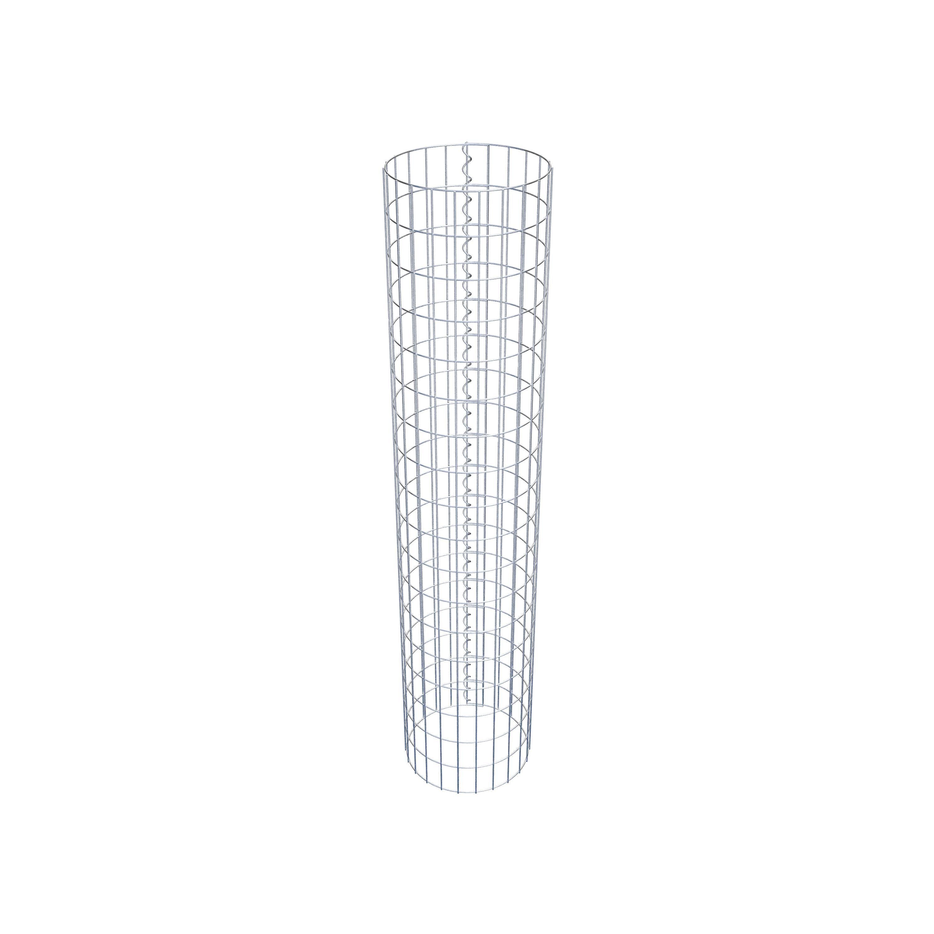 Colonne gabion diamètre 37 cm, MW 5 x 10 cm ronde