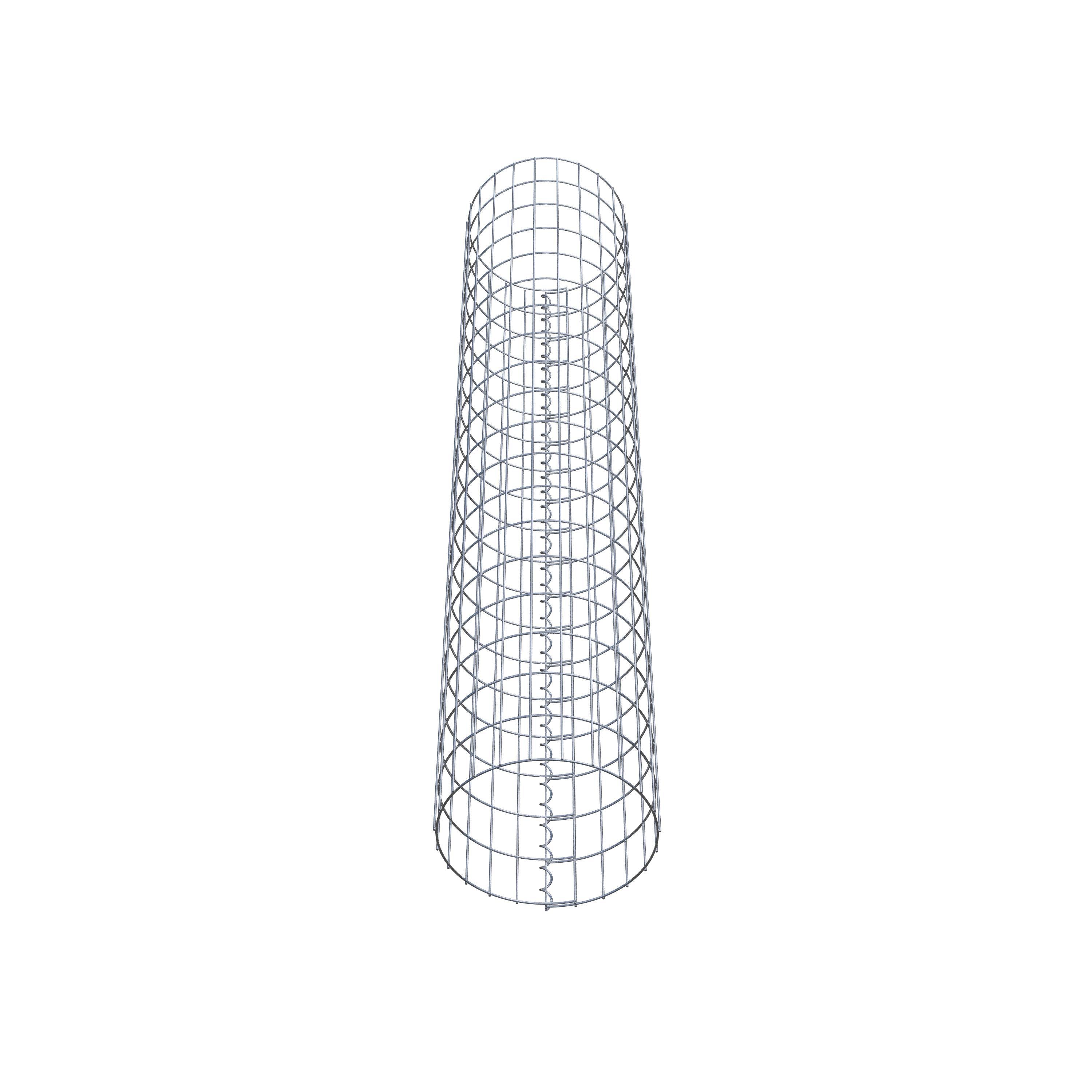 Colonne gabion diamètre 37 cm, MW 5 x 10 cm ronde