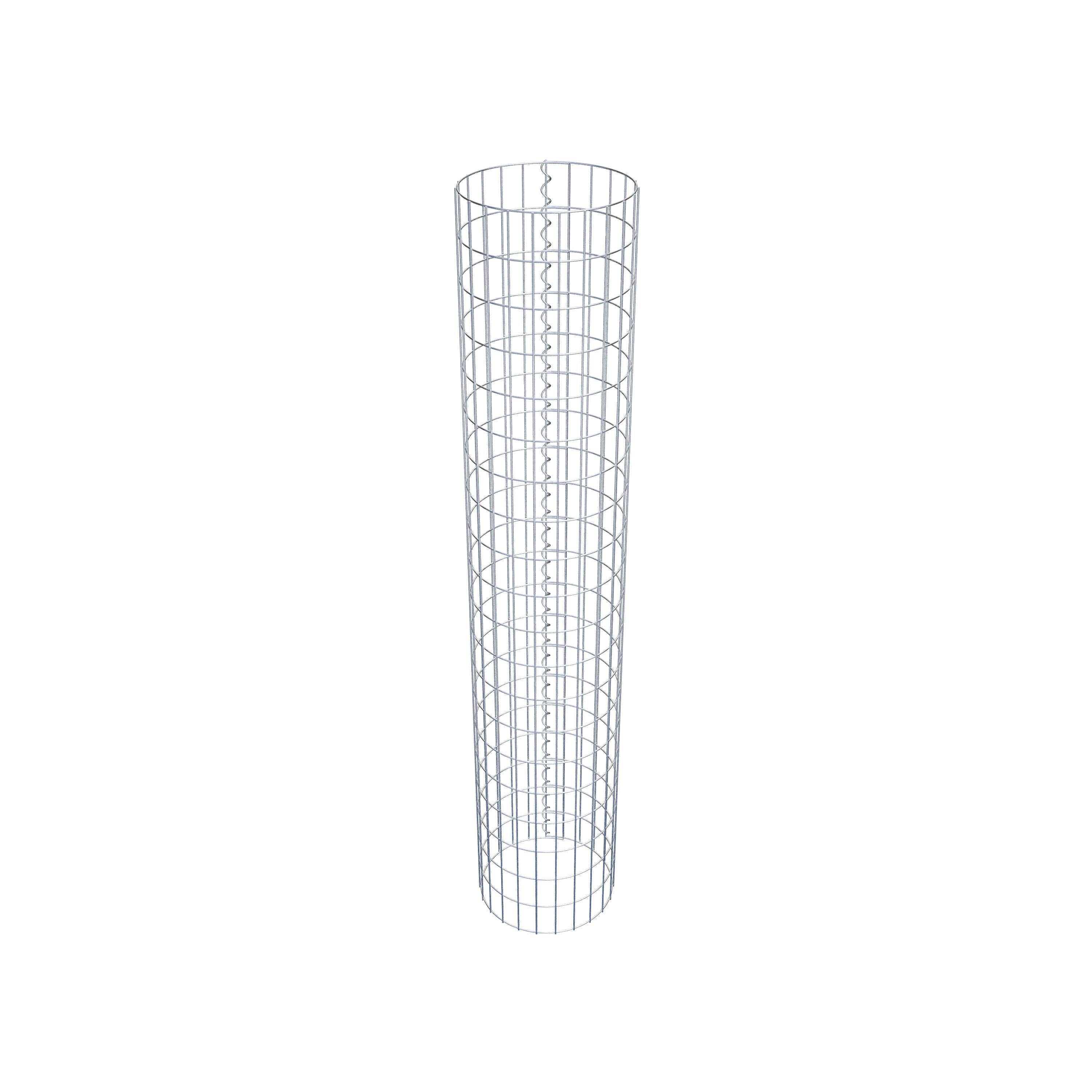 Colonne gabion diamètre 37 cm, MW 5 x 10 cm ronde