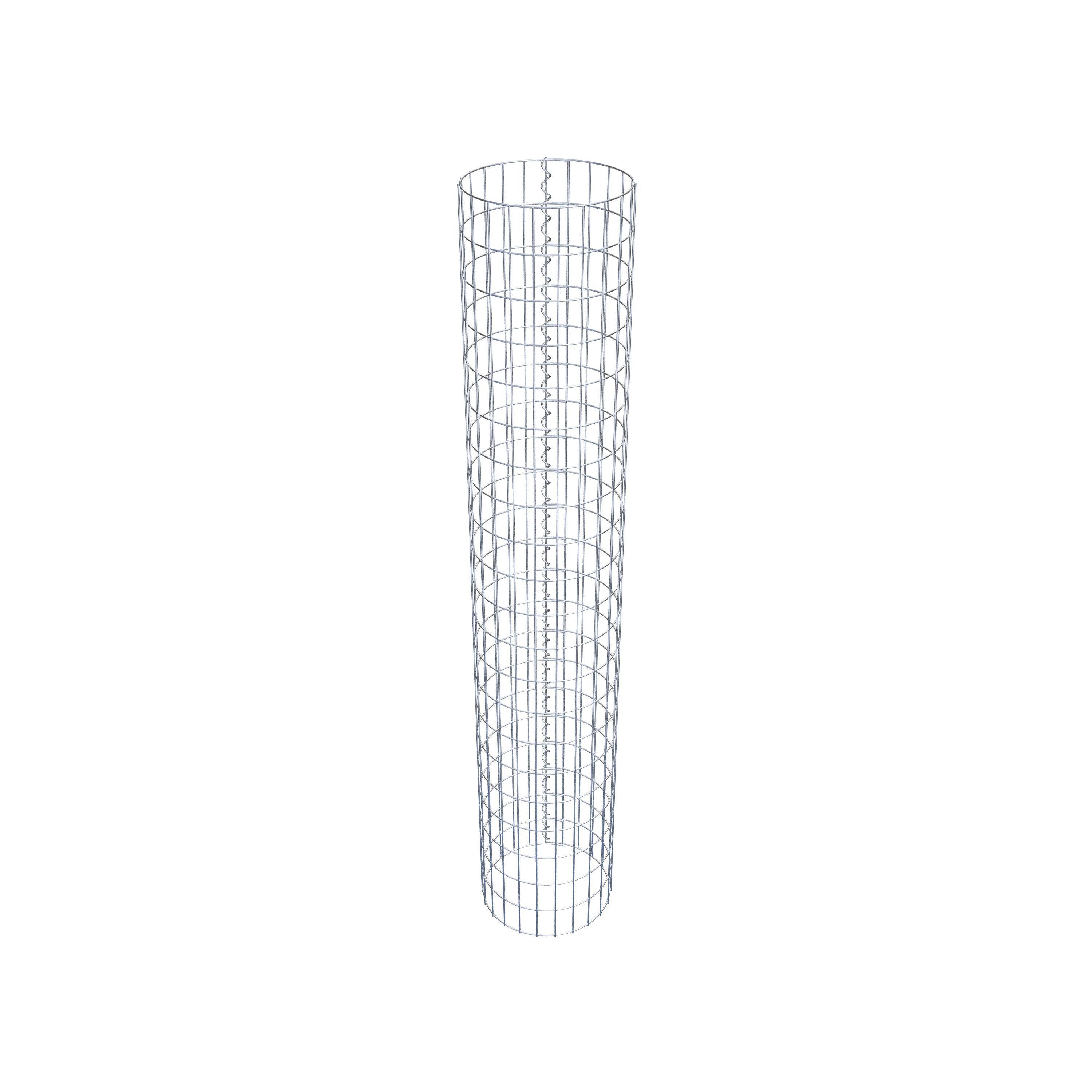 Colonne gabion diamètre 37 cm, MW 5 x 10 cm ronde