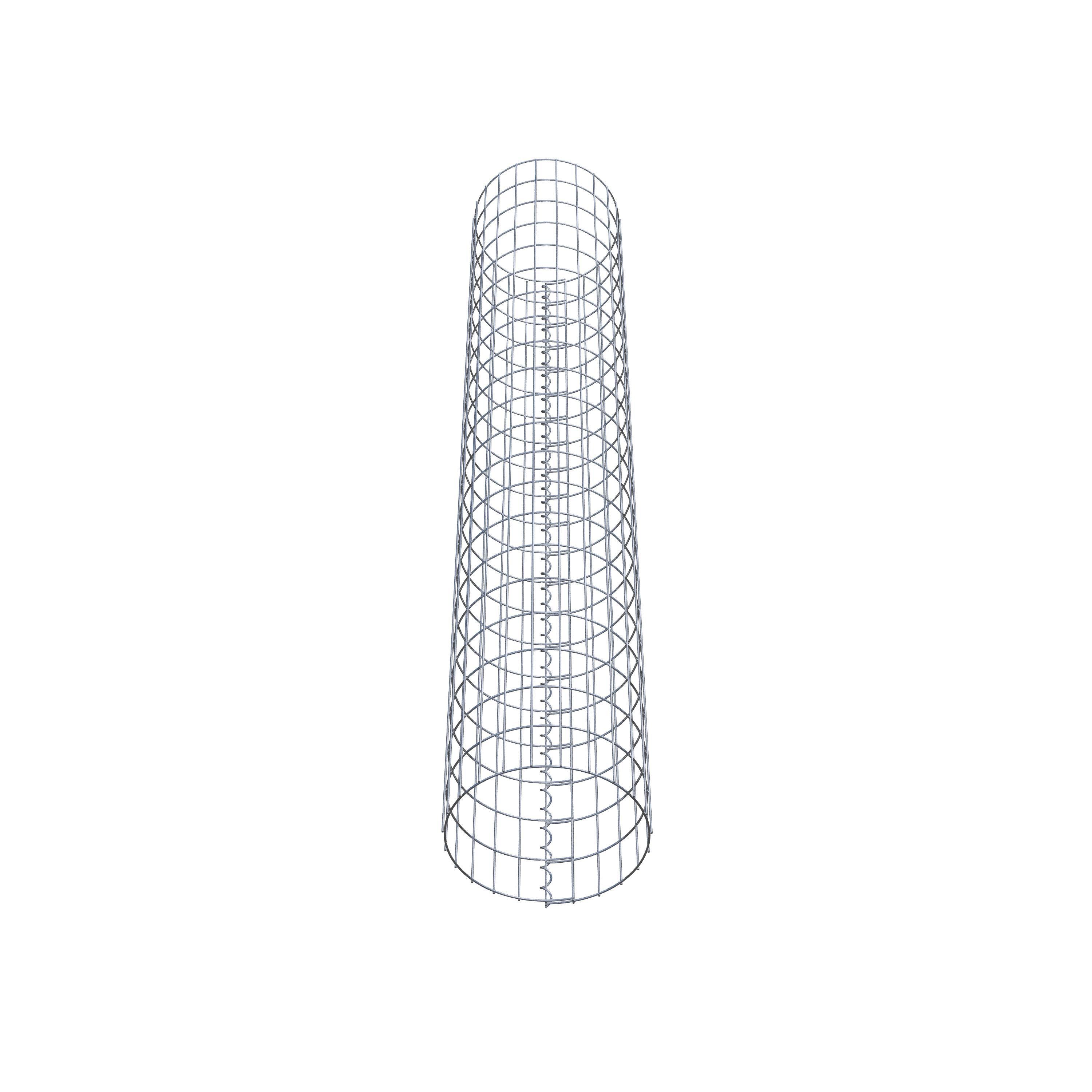 Colonne gabion diamètre 37 cm, MW 5 x 10 cm ronde