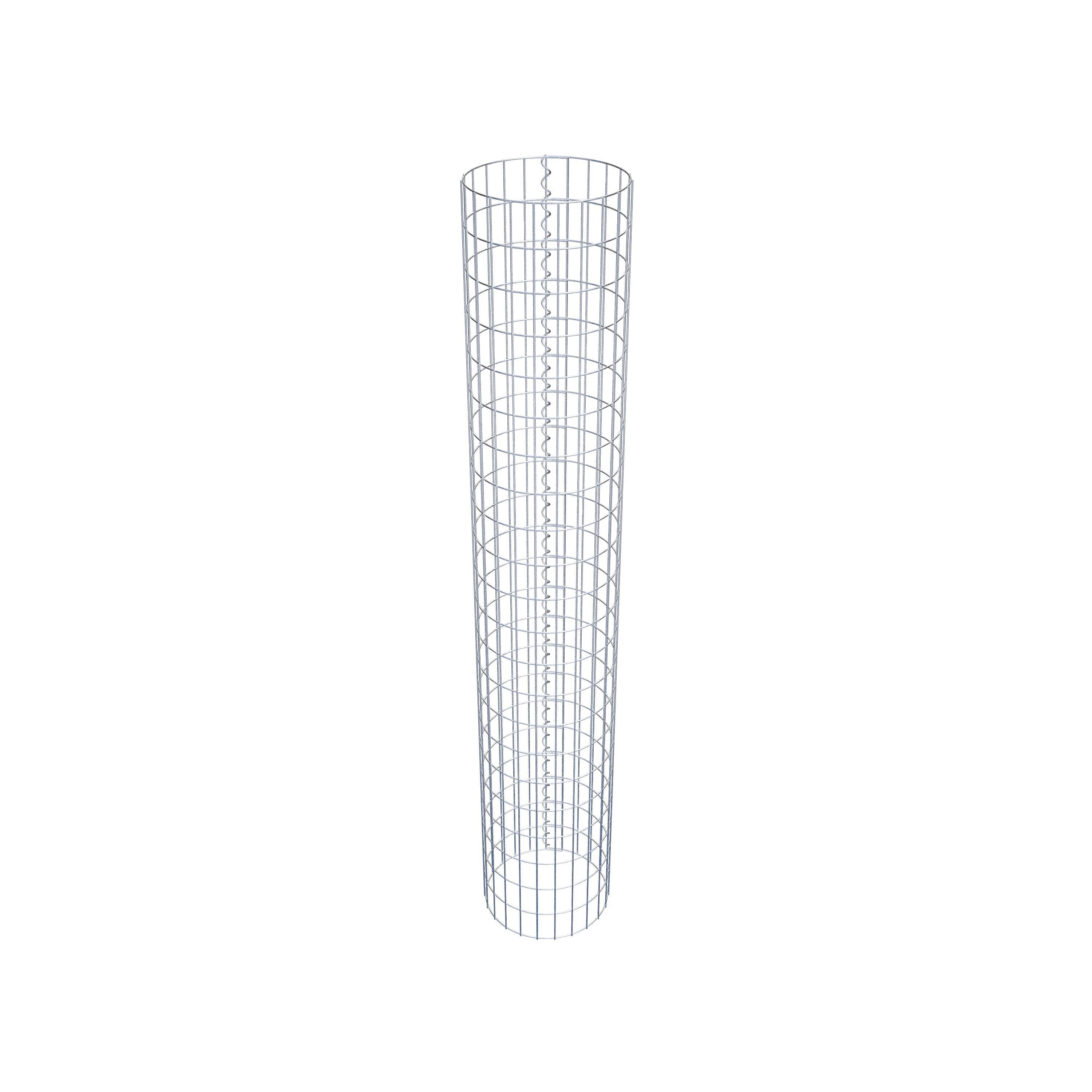 Colonne gabion diamètre 37 cm, MW 5 x 10 cm ronde