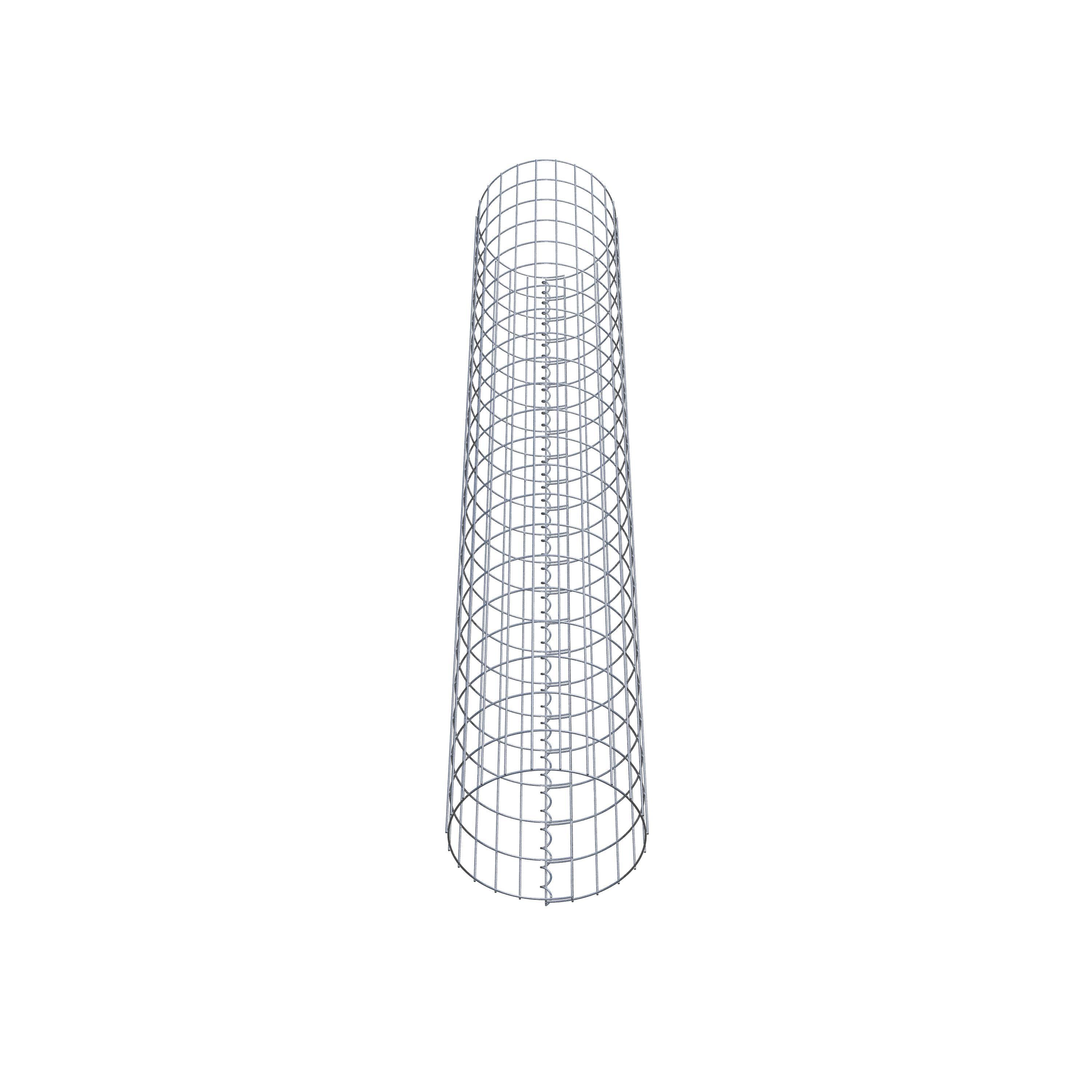 Colonne gabion diamètre 37 cm, MW 5 x 10 cm ronde