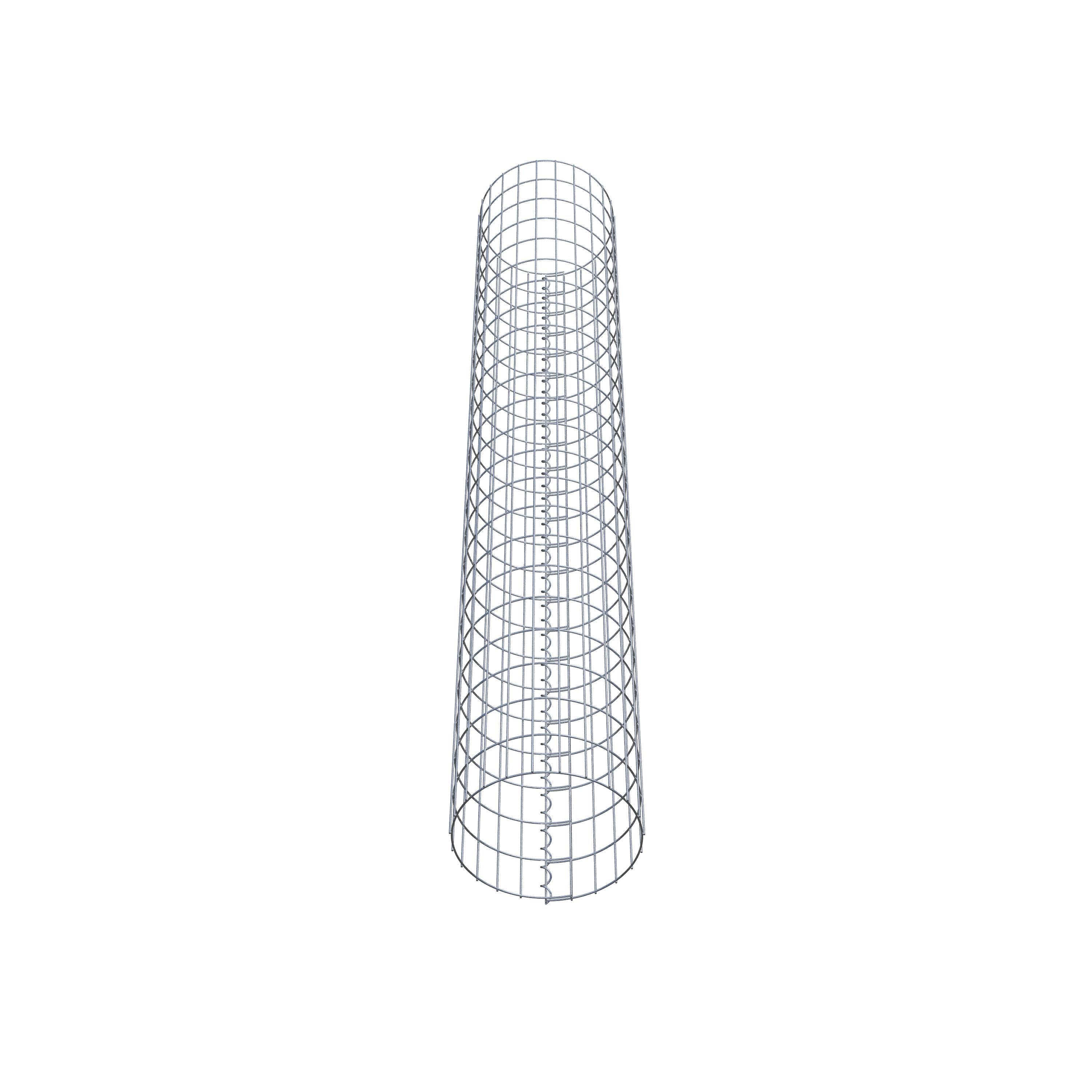 Colonne gabion diamètre 37 cm, MW 5 x 10 cm ronde