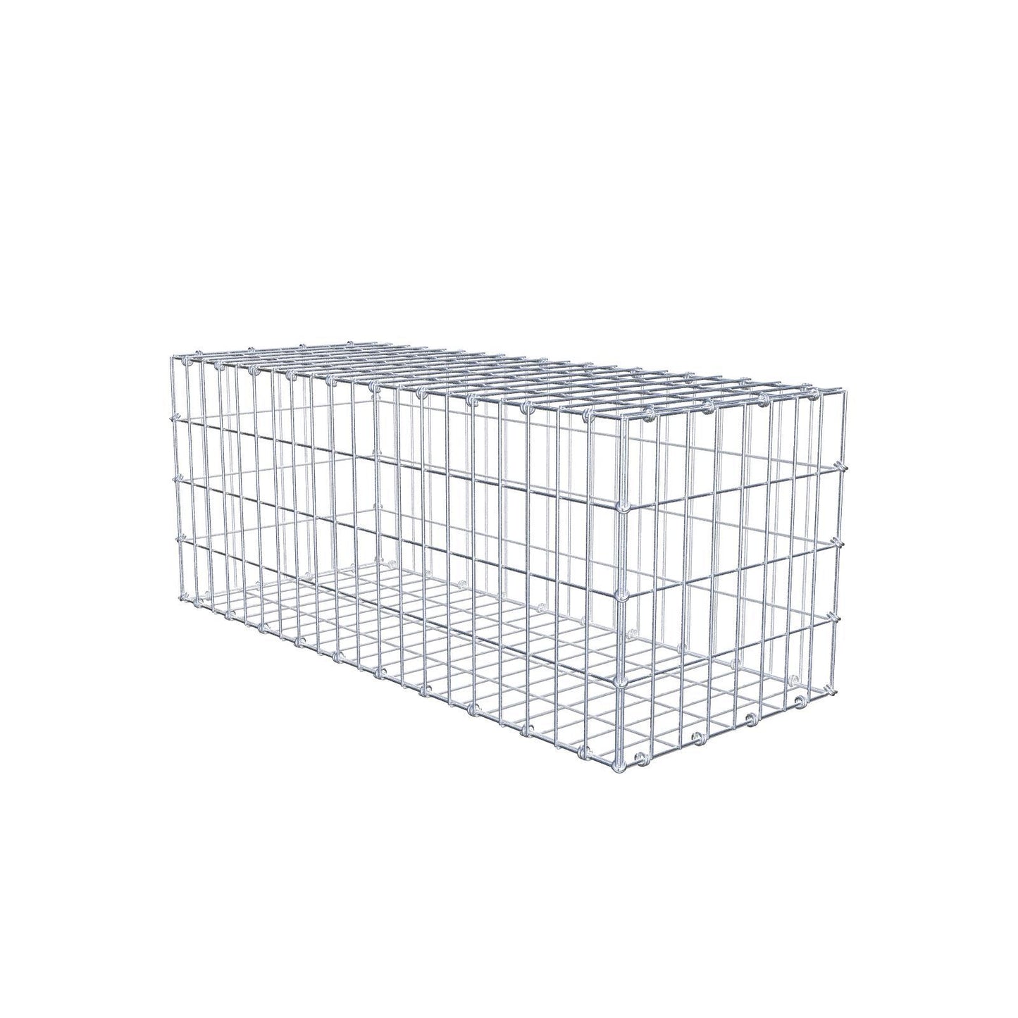 Schanskorf 100 cm x 40 cm x 40 cm (L x H x D), maaswijdte 5 x 10 cm, spiraalring