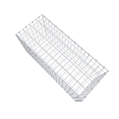 Gabion 100 cm x 50 cm x 40 cm (L x H x P), mailles 5 x 10 cm, anneau en spirale