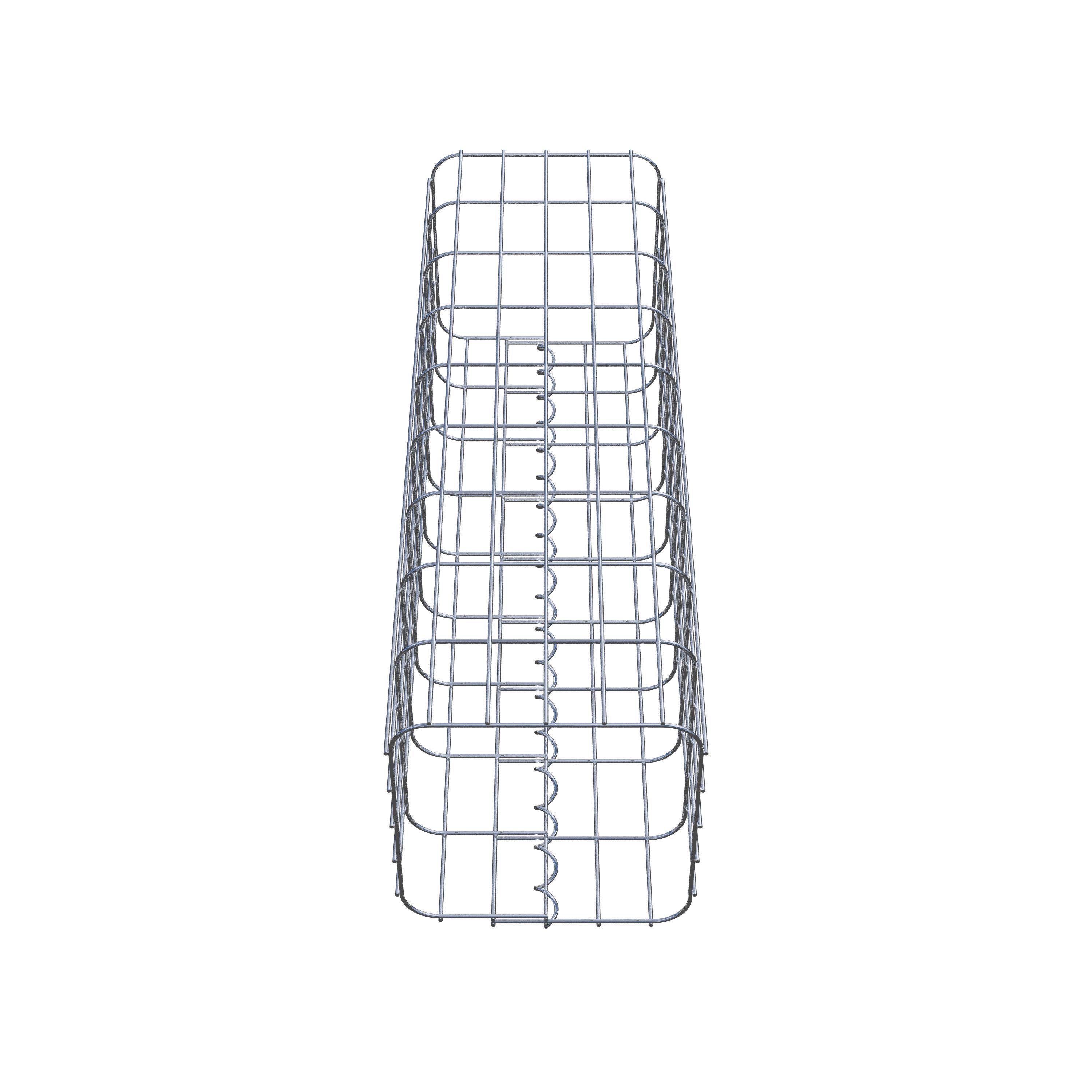 Colonne gabion 27 x 27 cm, MW 5 x 10 cm carré