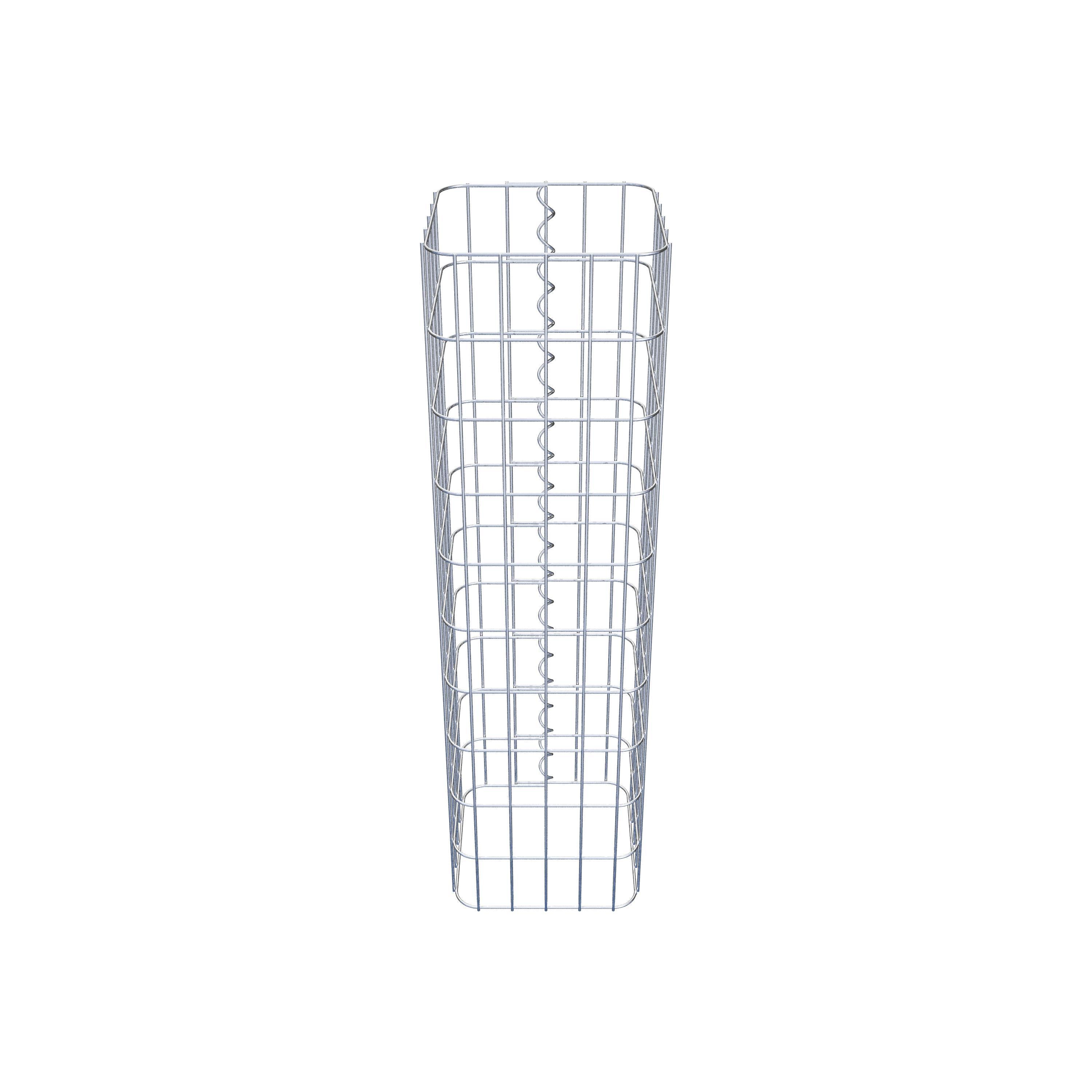 Colonne gabion 27 x 27 cm, MW 5 x 10 cm carré