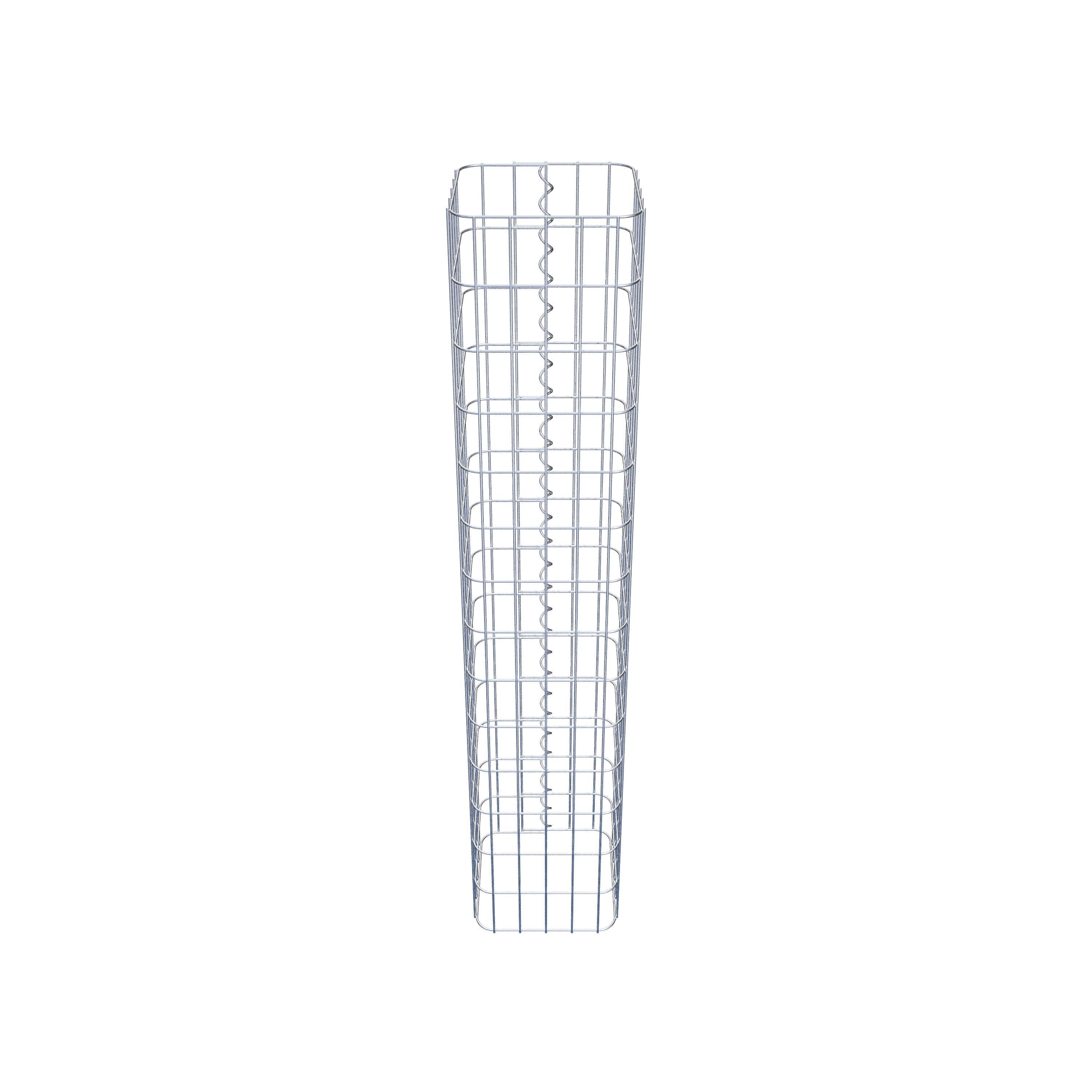 Colonne gabion 27 x 27 cm, MW 5 x 10 cm carré