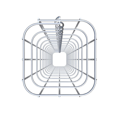 Gabionpelare 17 x 17 cm, MW 5 x 10 cm kvadrat