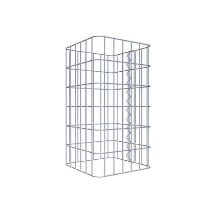 Colonne de gabion 32 x 32 cm, MW 5 x 10 cm carré
