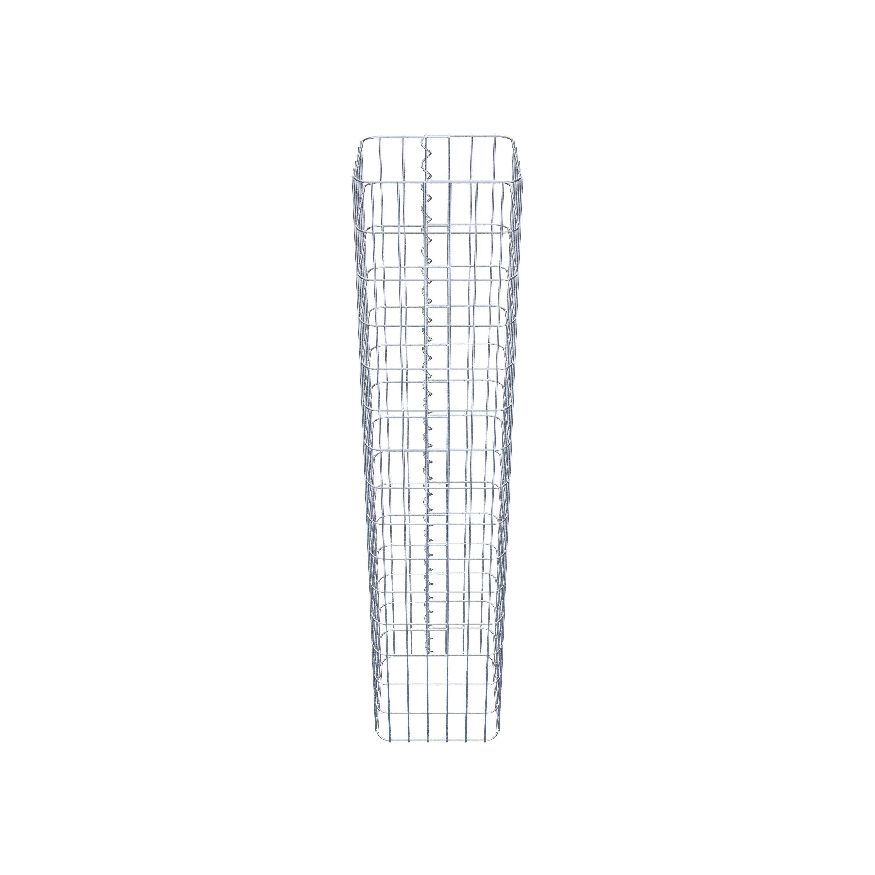 Colonne gabion 32 x 32 cm, MW 5 x 10 cm carré