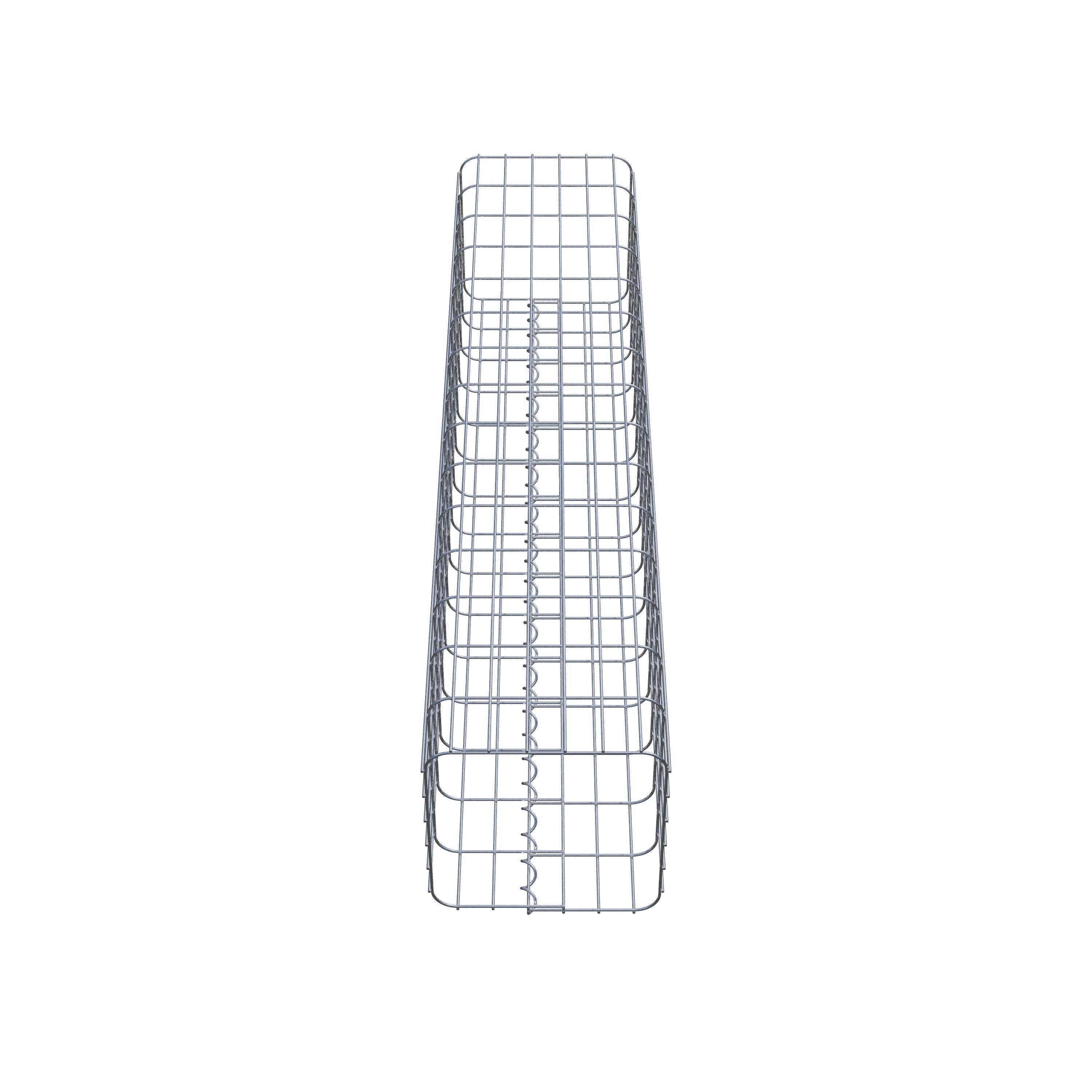 Colonne gabion 32 x 32 cm, MW 5 x 10 cm carré