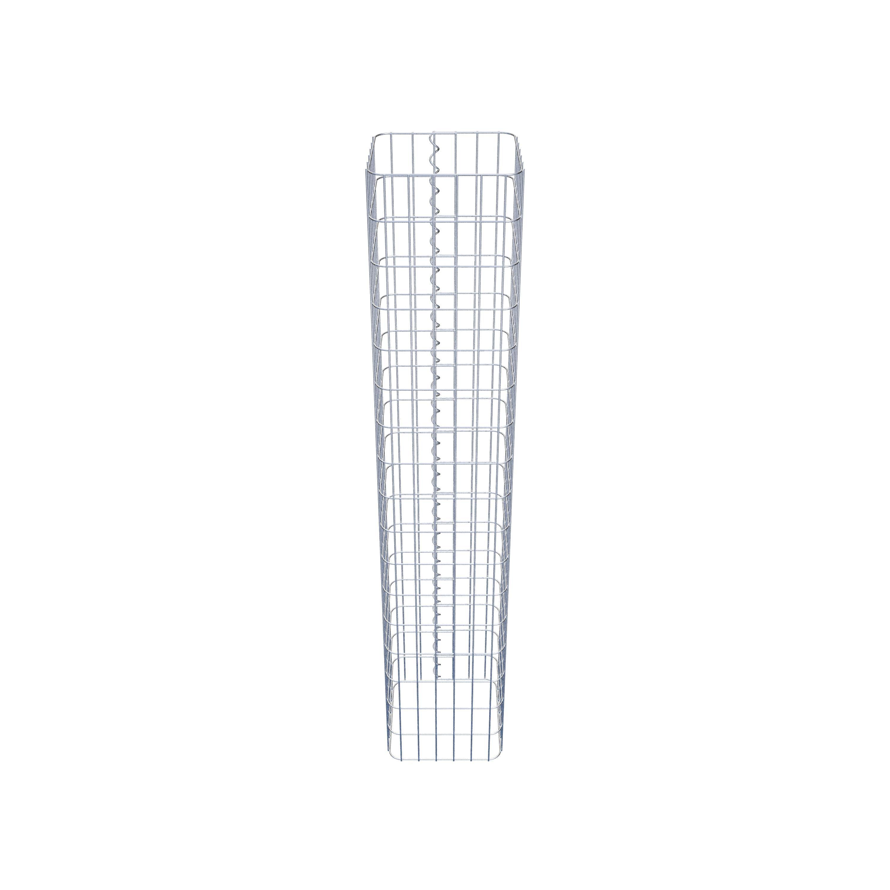 Colonne gabion 32 x 32 cm, MW 5 x 10 cm carré