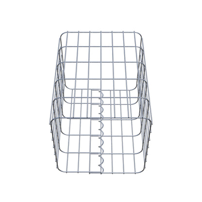 Colonne de gabion 37 x 37 cm, MW 5 x 10 cm carré