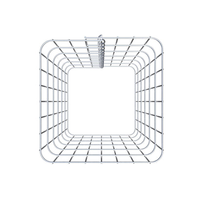 Colonne de gabion 37 x 37 cm, MW 5 x 10 cm carré