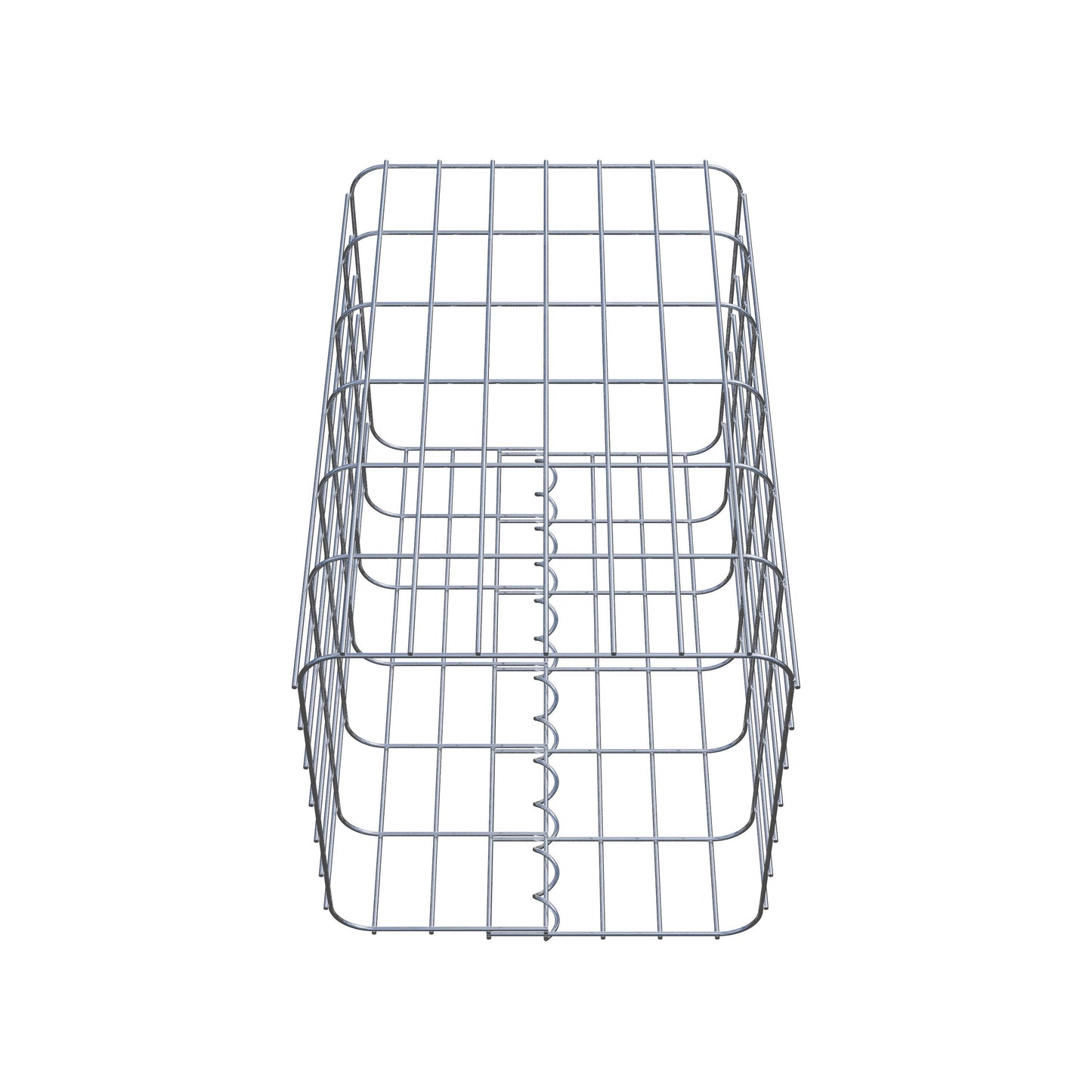 Colonne de gabion 37 x 37 cm, MW 5 x 10 cm carré