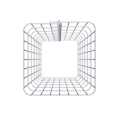 Colonne de gabion 37 x 37 cm, MW 5 x 10 cm carré