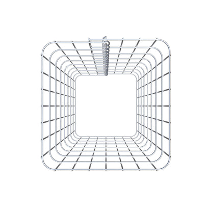 Colonne de gabion 37 x 37 cm, MW 5 x 10 cm carré