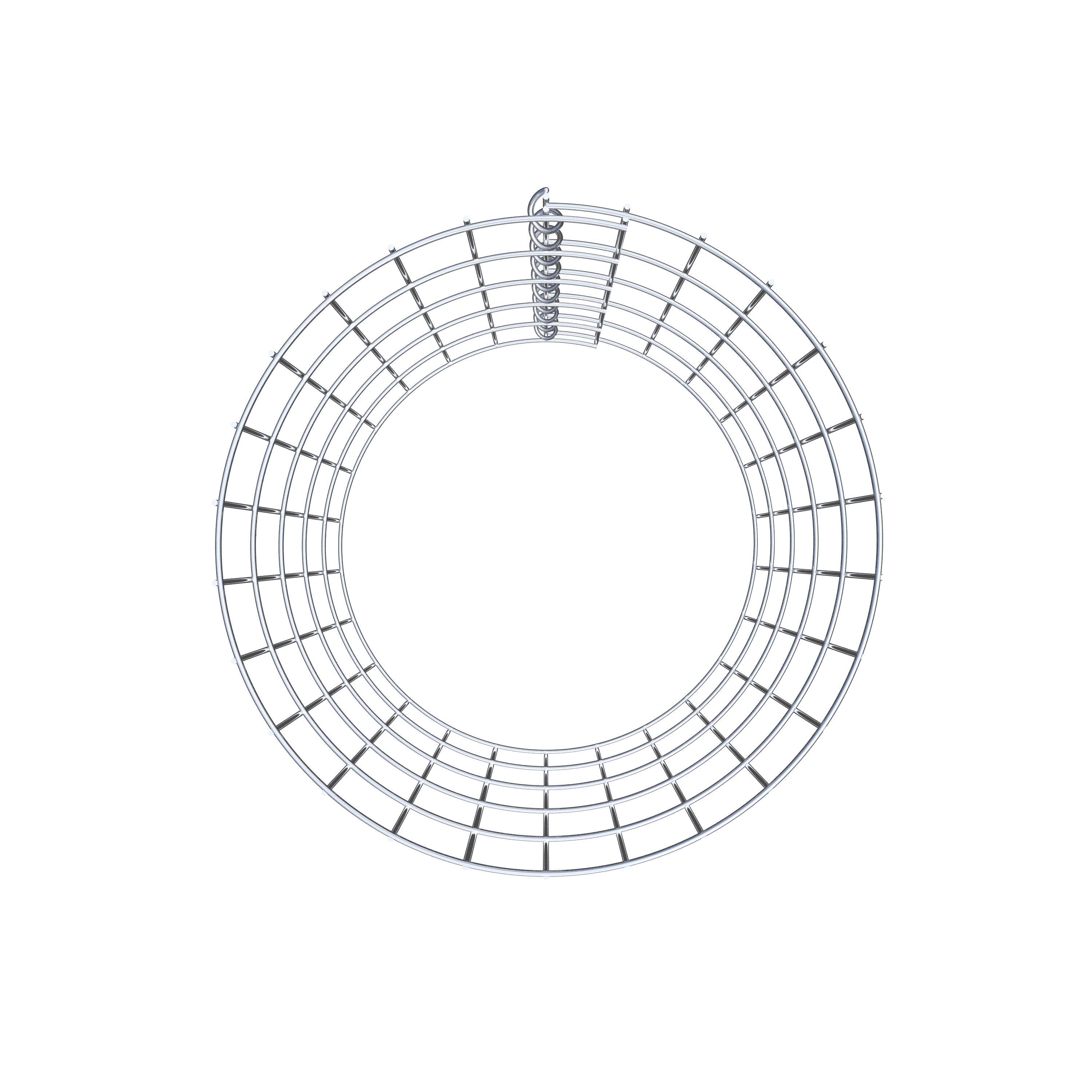 Colonne gabion diamètre 42 cm, MW 5 x 10 cm ronde