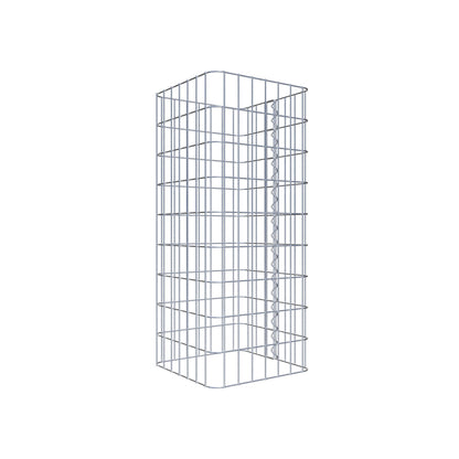 Colonne de gabion 37 x 37 cm, MW 5 x 10 cm carré
