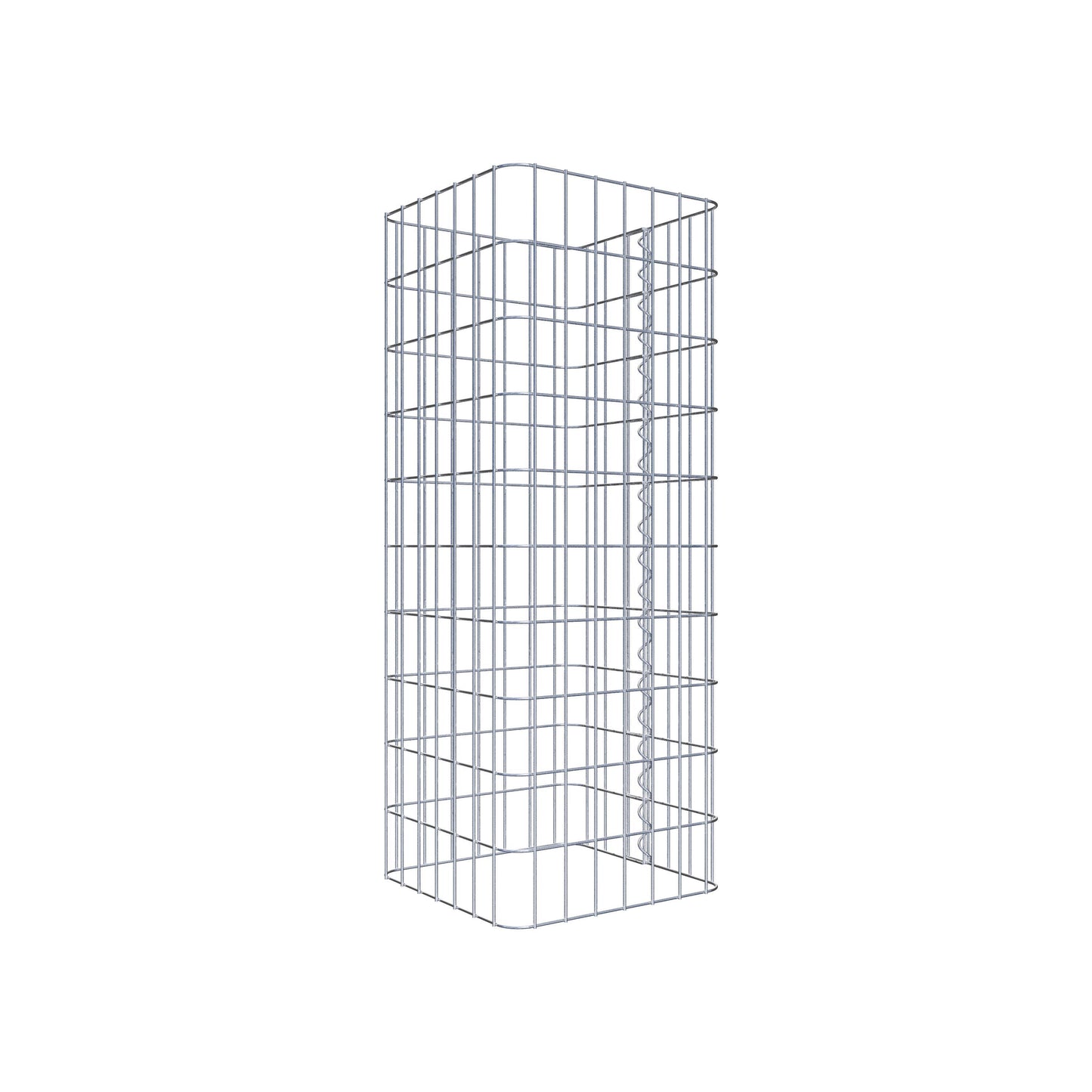 Colonne de gabion 37 x 37 cm, MW 5 x 10 cm carré
