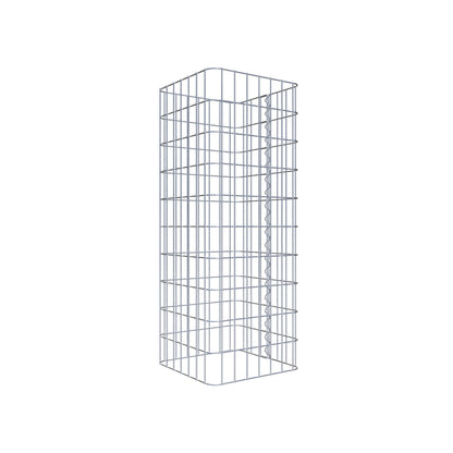 Colonne de gabion 37 x 37 cm, MW 5 x 10 cm carré