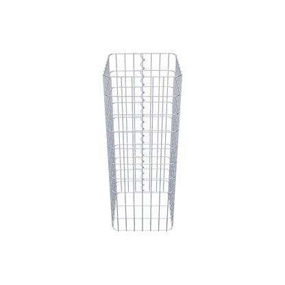 Colonne de gabion 37 x 37 cm, MW 5 x 10 cm carré