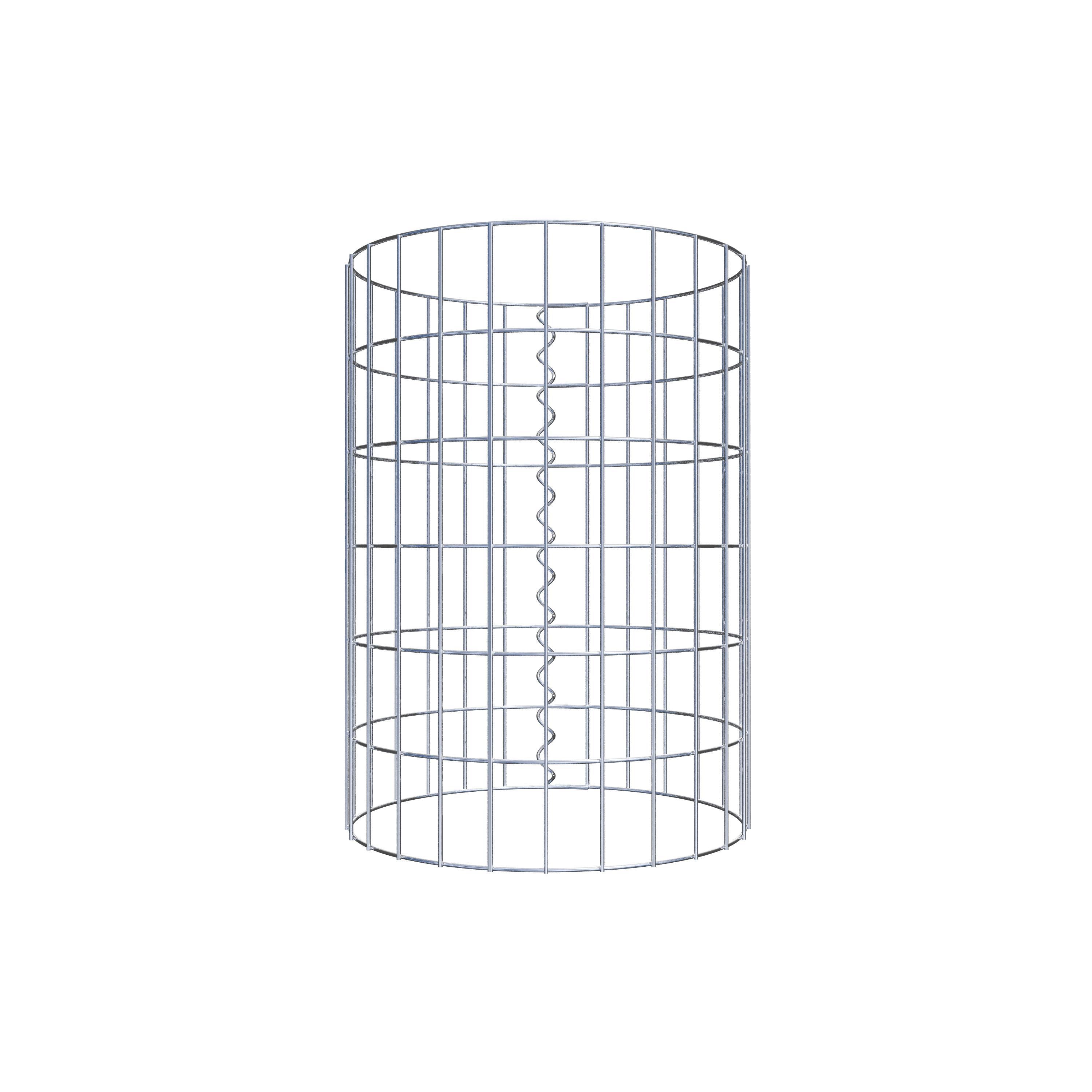 Colonne gabion diamètre 42 cm, MW 5 x 10 cm ronde