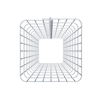 Colonne de gabion 37 x 37 cm, MW 5 x 10 cm carré