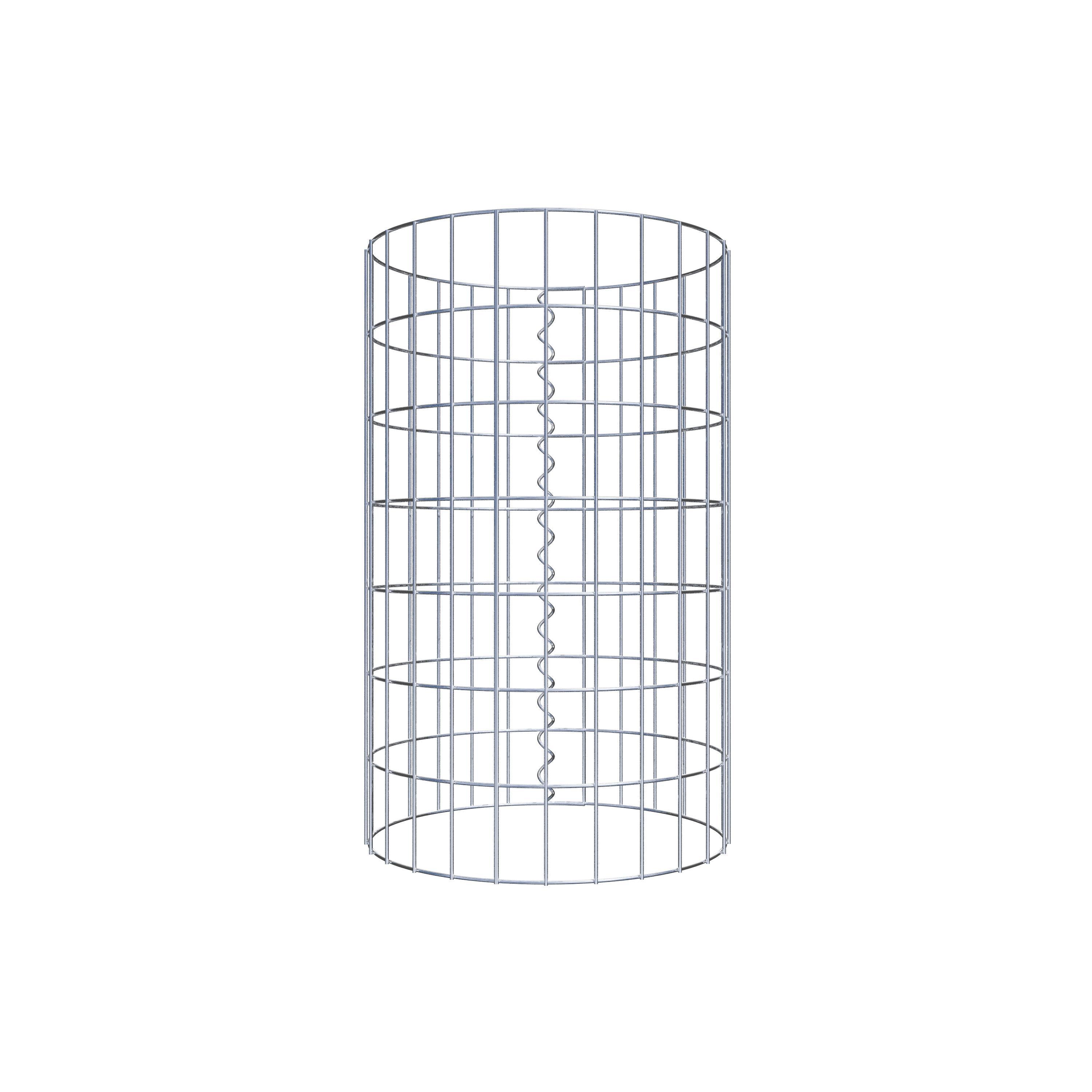 Colonne gabion diamètre 42 cm, MW 5 x 10 cm ronde