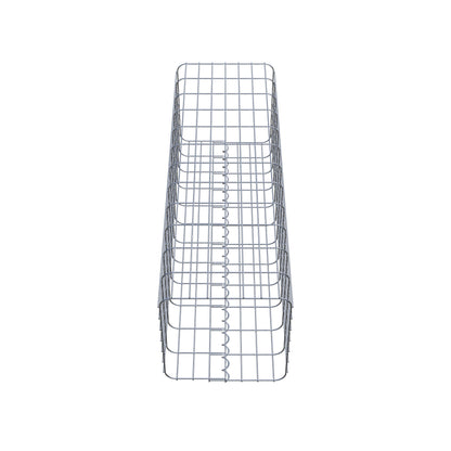 Colonne de gabion 37 x 37 cm, MW 5 x 10 cm carré