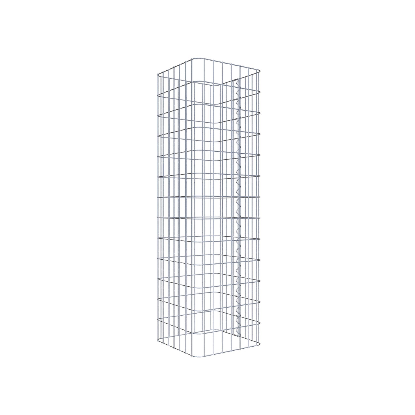 Colonne de gabion 37 x 37 cm, MW 5 x 10 cm carré