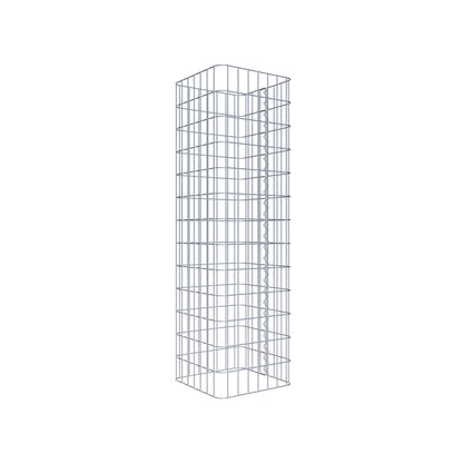 Colonne de gabion 37 x 37 cm, MW 5 x 10 cm carré