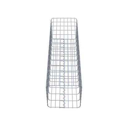 Colonne de gabion 37 x 37 cm, MW 5 x 10 cm carré