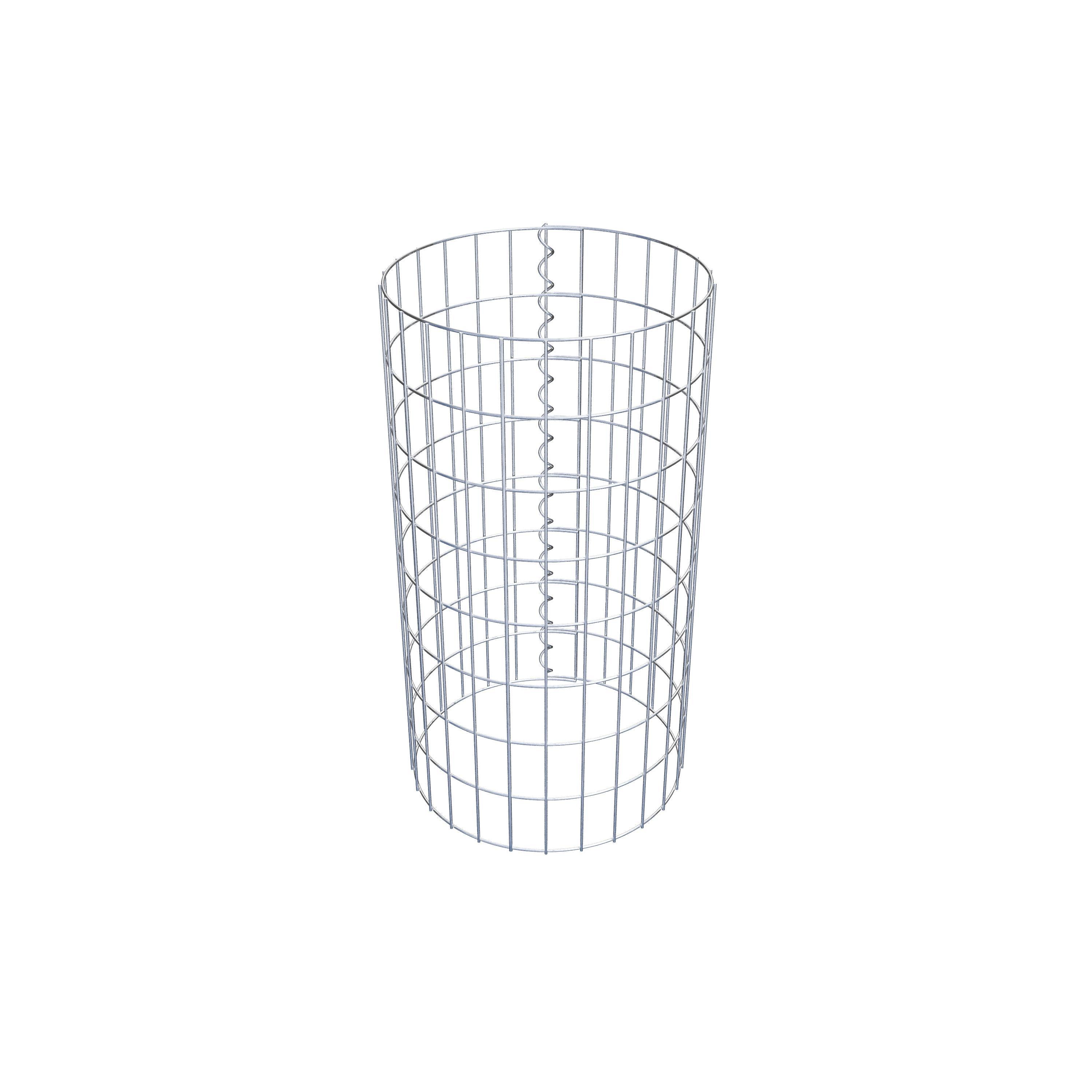 Colonne gabion diamètre 42 cm, MW 5 x 10 cm ronde