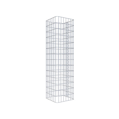 Colonne de gabion 37 x 37 cm, MW 5 x 10 cm carré