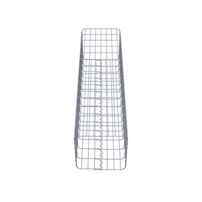 Colonne de gabion 37 x 37 cm, MW 5 x 10 cm carré