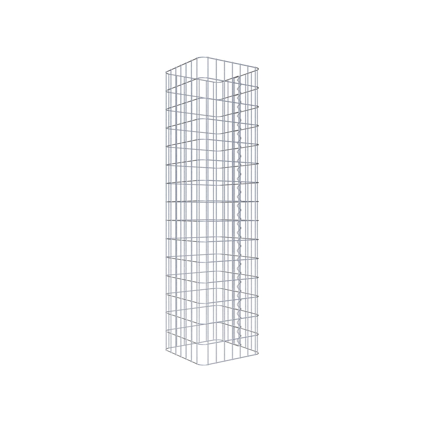 Colonne de gabion 37 x 37 cm, MW 5 x 10 cm carré