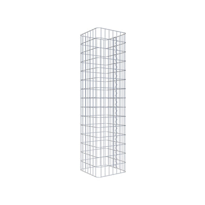 Colonne de gabion 37 x 37 cm, MW 5 x 10 cm carré
