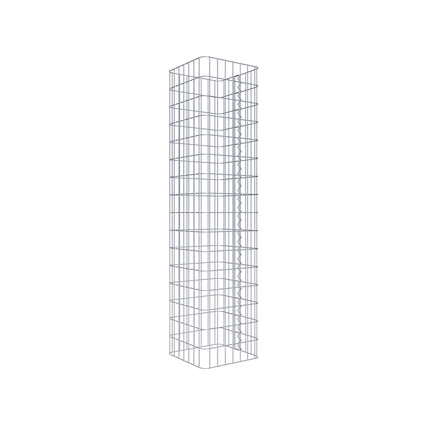 Colonne de gabion 37 x 37 cm, MW 5 x 10 cm carré