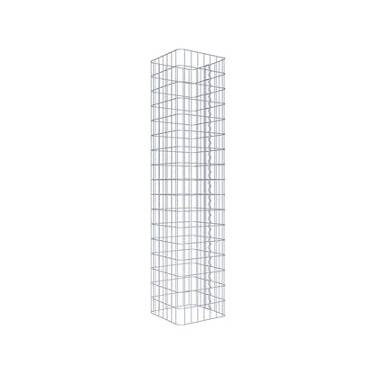 Colonne de gabion 37 x 37 cm, MW 5 x 10 cm carré