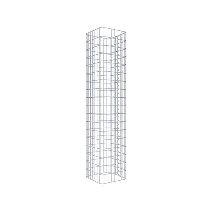 Colonne de gabion 37 x 37 cm, MW 5 x 10 cm carré